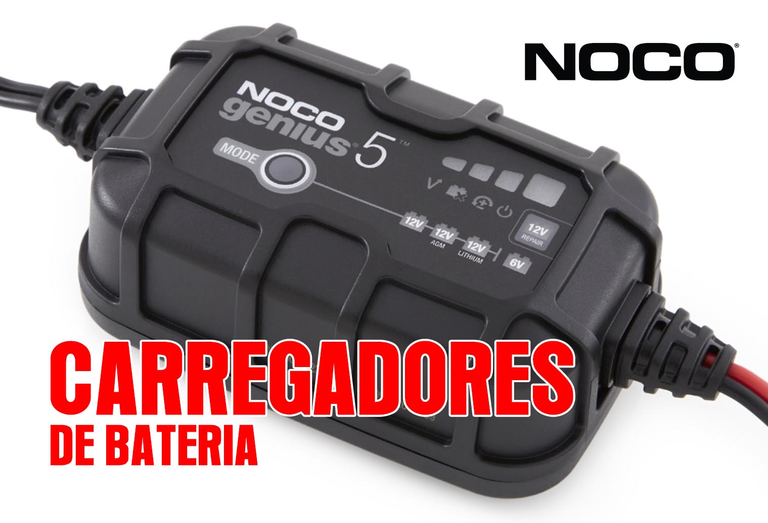 CARREGADORES BATERIA NOCO